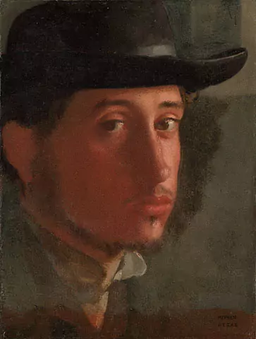 Self-Portrait, 1857–1858