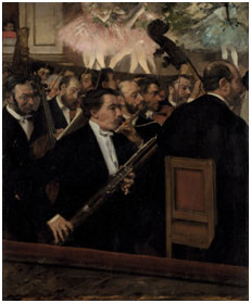 Edgar Degas, The Orchestra at the Opera